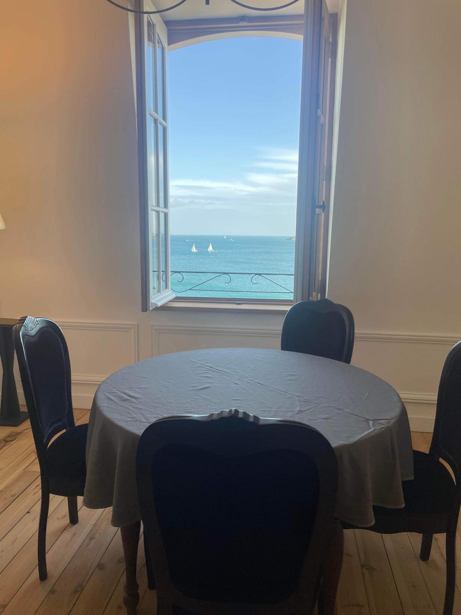 Le Royal XIX Dinard Vue Mer Luxe Luaran gambar